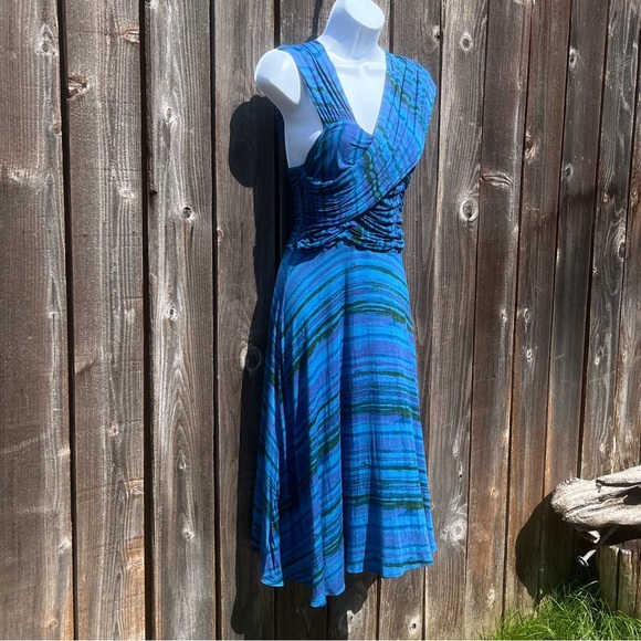 Plenty by Trace Reese blue dress size large - Picture 5 of 17